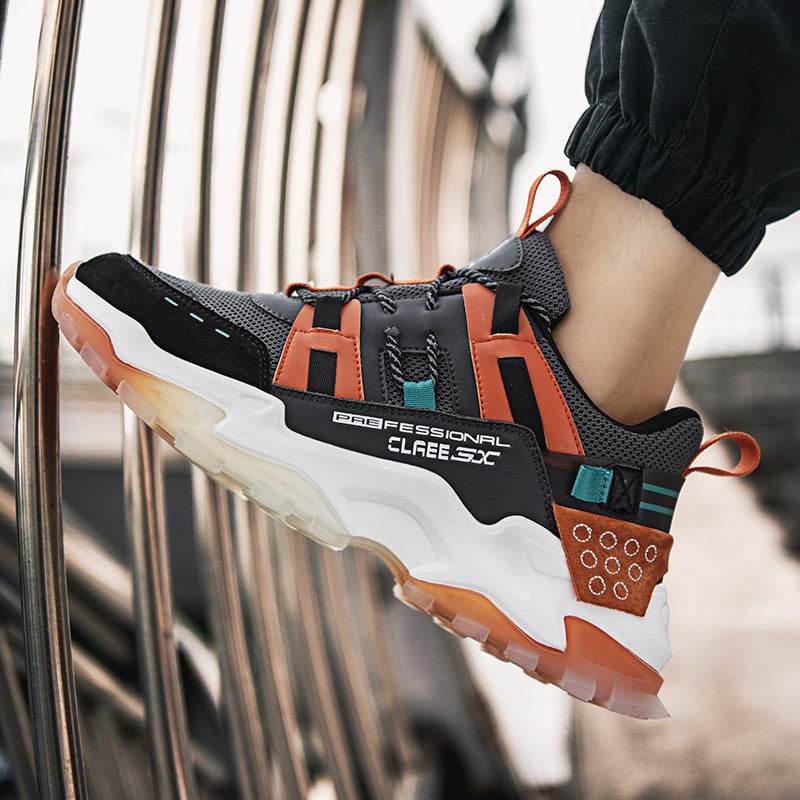 Comfortable daddy shoes student sports shoes running shoes trendy shoes - Mubimart
