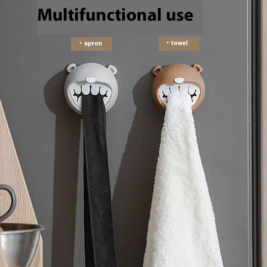 Bear Towel Rack Bathroom Towel Hook