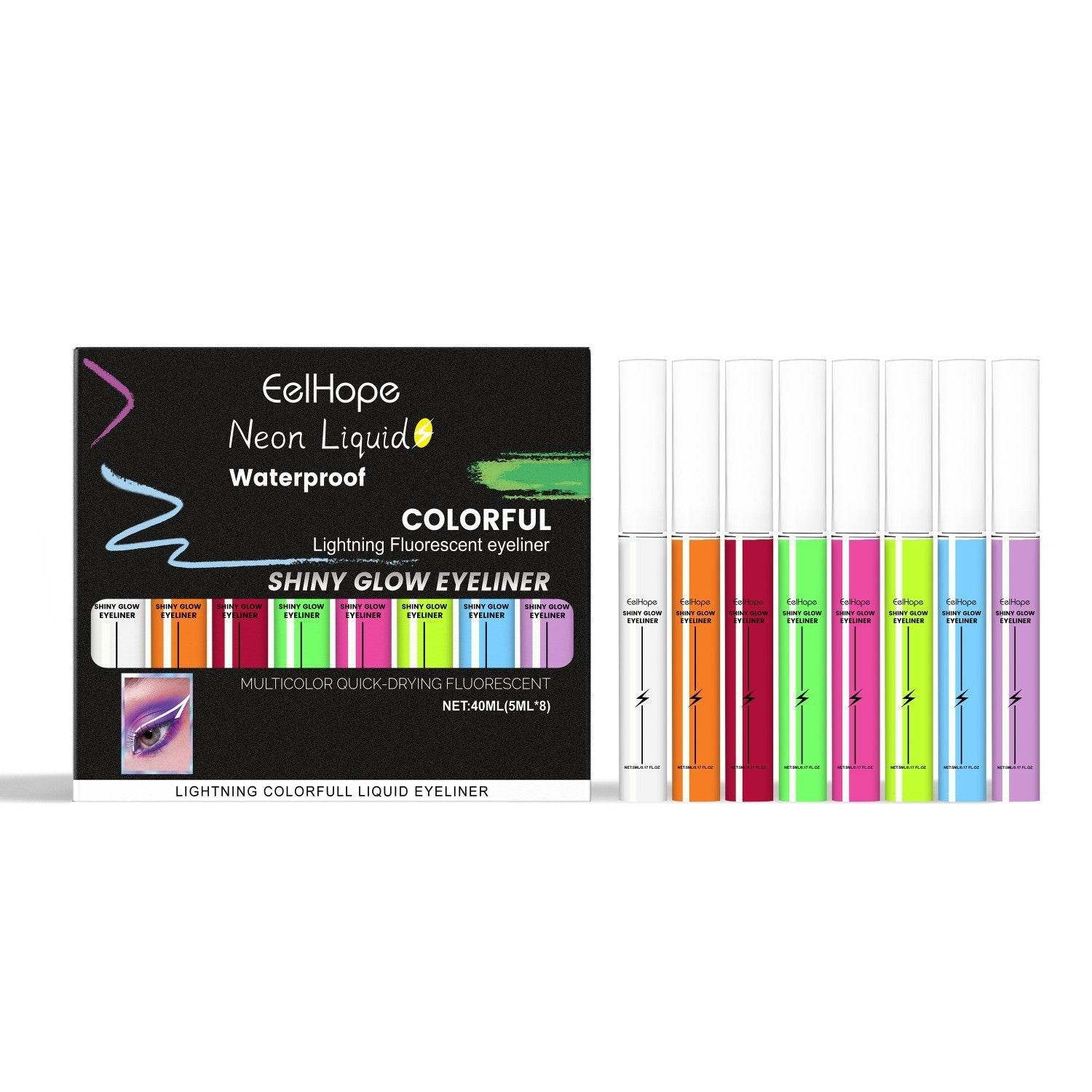 Fluorescent Eyeliner Liquid Sleeve Box - Mubimart
