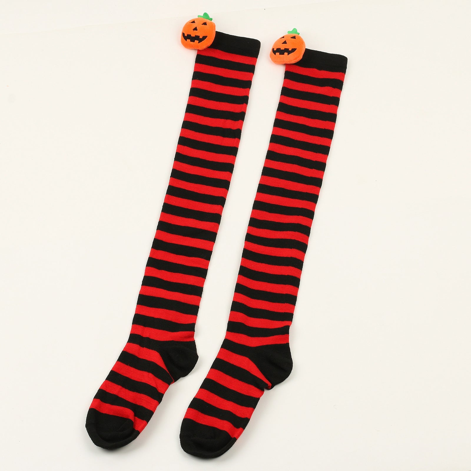 Cartoon Devil Over Knee Socks Women - Mubimart -  