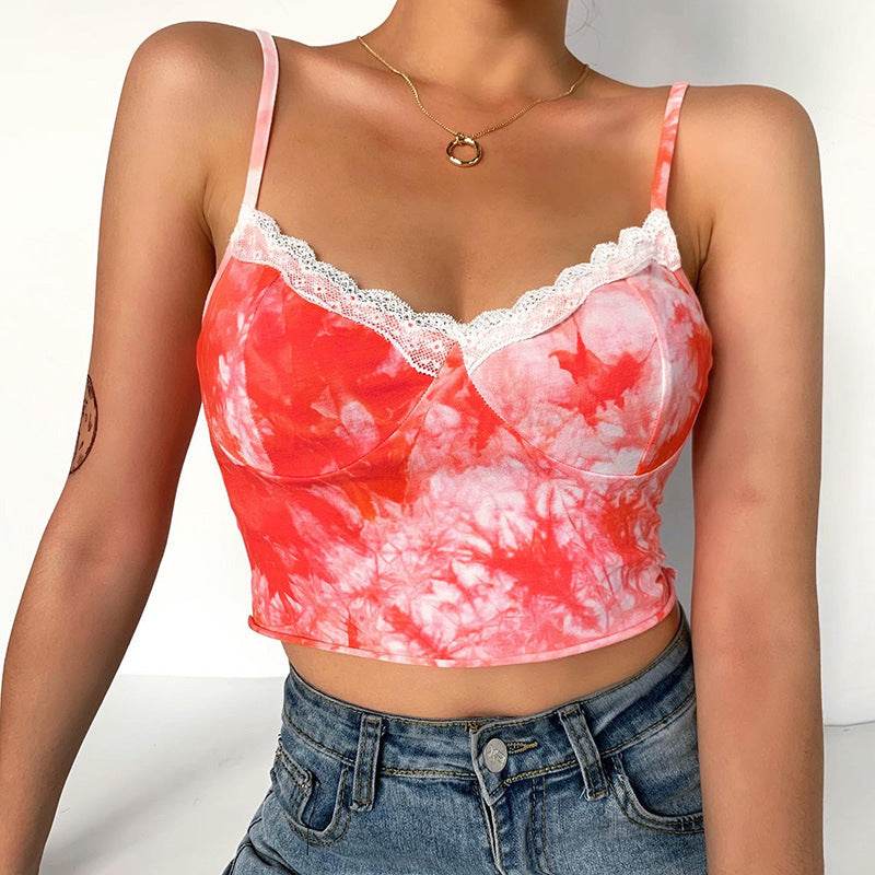 Tie-dye camisole - Mubimart