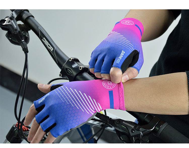 Yongwei Darevie riding short gloves men - Mubimart