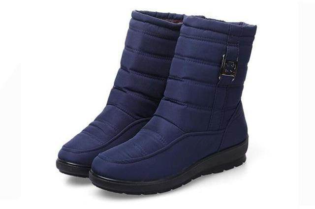 Antiskid Waterproof Women Fashion Boots - Mubimart