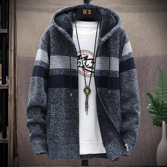 Men's knitted cardigan - Mubimart
