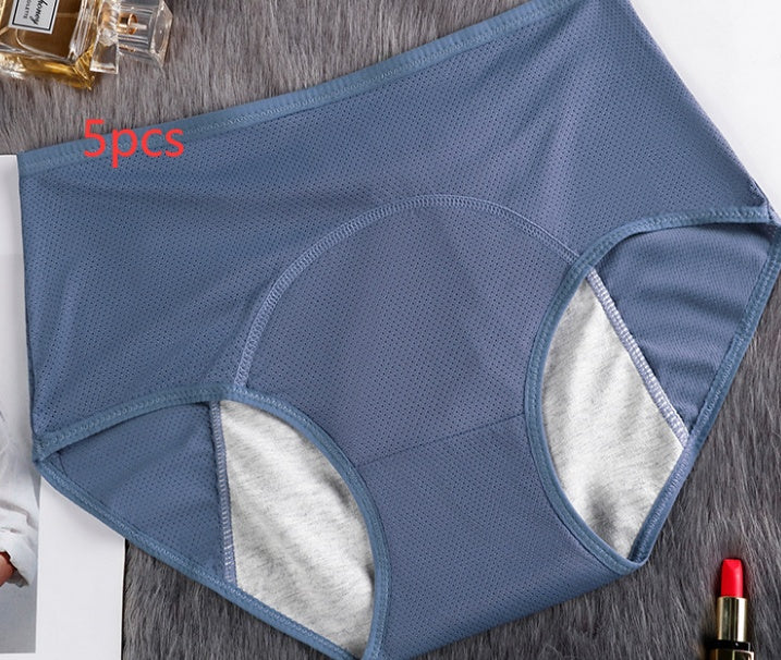 5PCS Menstrual Underwear Women Leak Proof Panties - Mubimart -  