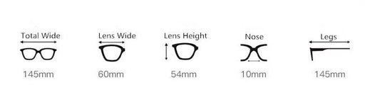 Oversized Square Unisex Fashion Sunglasses - Mubimart