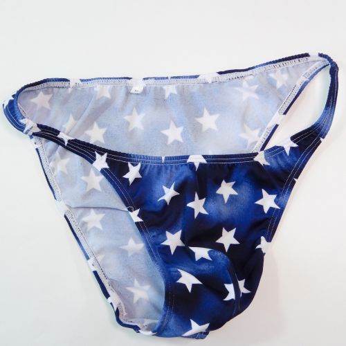 Narrow waist briefs, half-pack hip men's underwear, swimming material - Mubimart