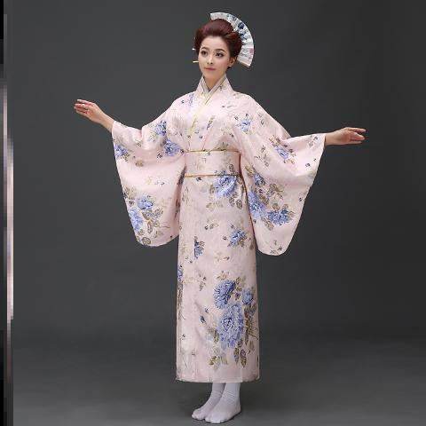 Japanese God Girl Kimono Female Formal Dress - Mubimart