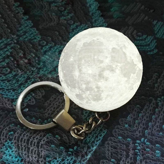Moon Lamp Keychain - Mubimart