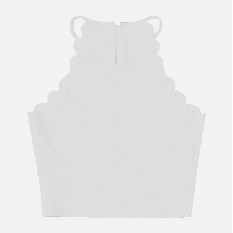 Exposed navel camisole - Mubimart
