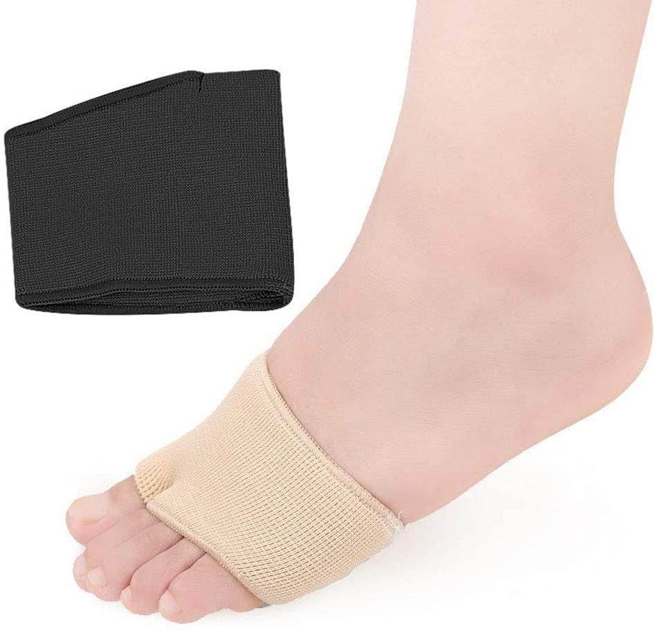 Forefoot Pad Toe Separator Protective Cover Hallux Valgus Separator Plus Silicone Super Soft Shock Absorption Massage Foot Protector - Mubimart