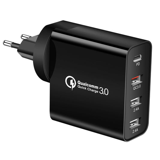 48wpd charger PD four port type-C mobile phone charger - Mubimart