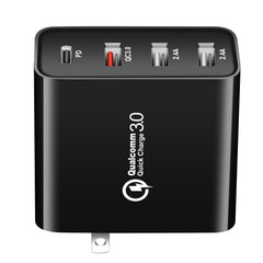 48wpd charger PD four port type-C mobile phone charger - Mubimart -  