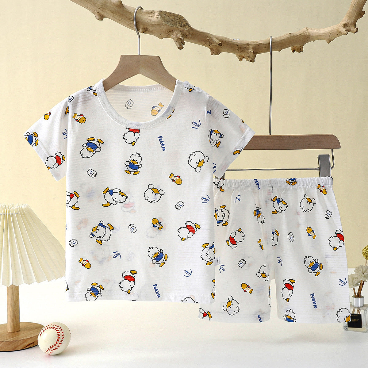 Children's Loungewear Pajamas Pure Cotton Underwear Set - Mubimart -  