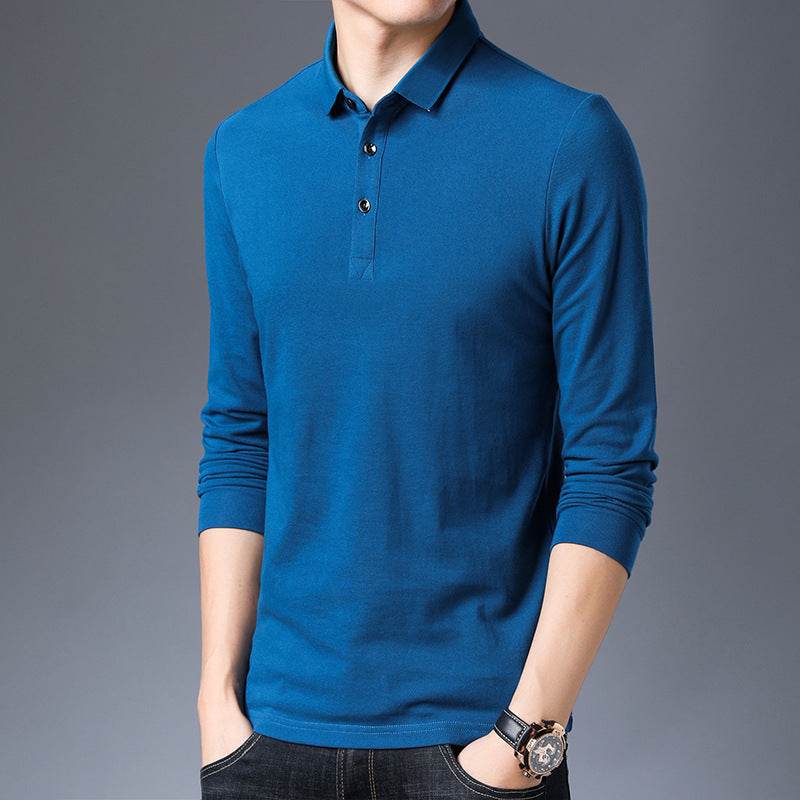 Middle-aged POLO shirt - Mubimart