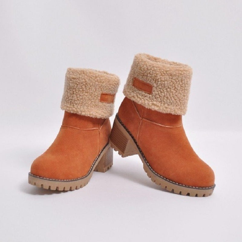 FUR ANKLE BOOTS