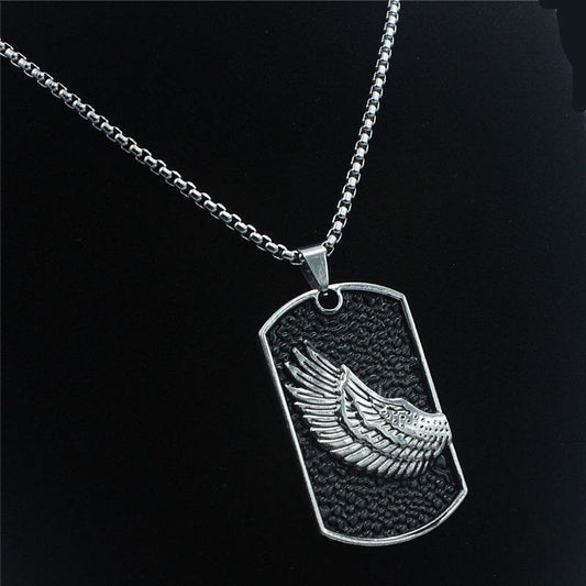 Korean Style Necklace Men Pendant Trendy - Mubimart