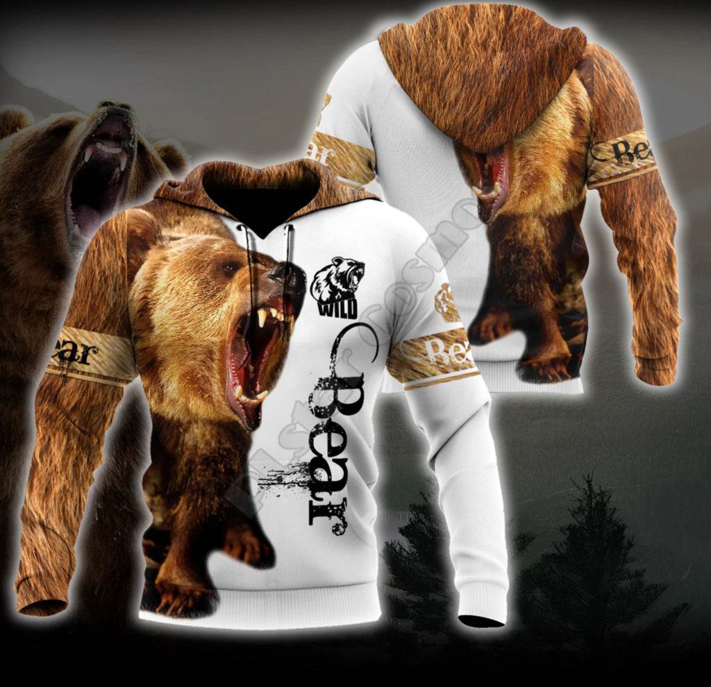 Men Sweatshirt Digital Printing Top Printed Round Neck Sweatshirt - Mubimart