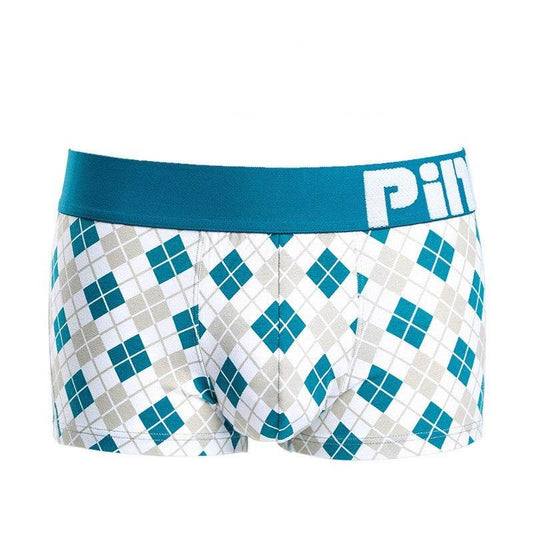 Stretch Cotton Men's Boxer Briefs - Mubimart