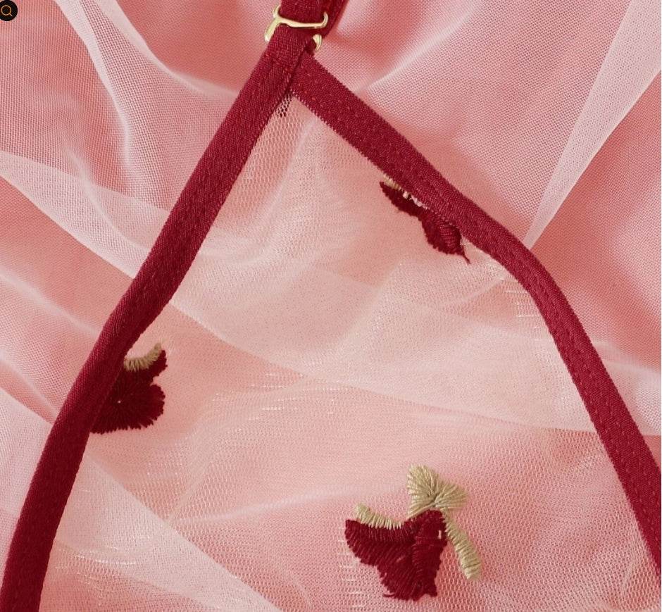 Sexy Lingerie Bra Thong Set - Mubimart