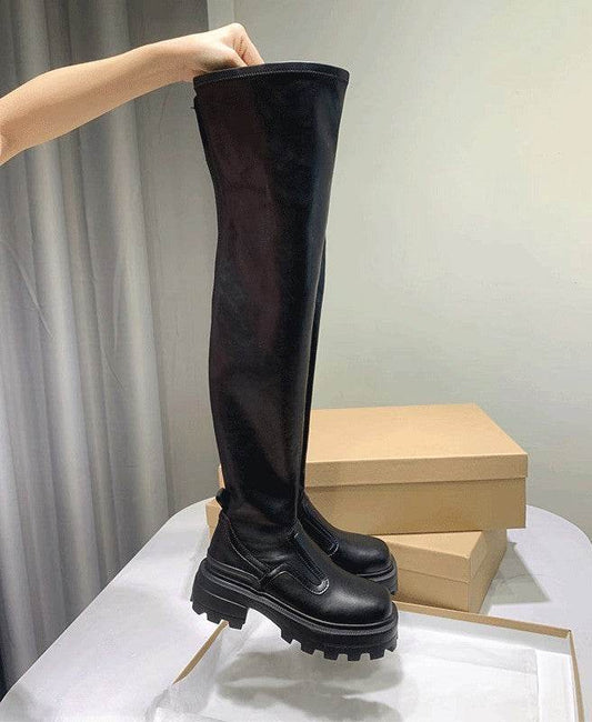 Women's Slim And Tall Martin Boots - Mubimart