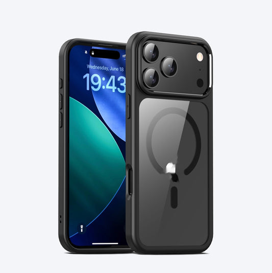 Shockproof TPU iPhone 17 Case – Drop-Proof Hard Shell with Soft Edges & Full Protection