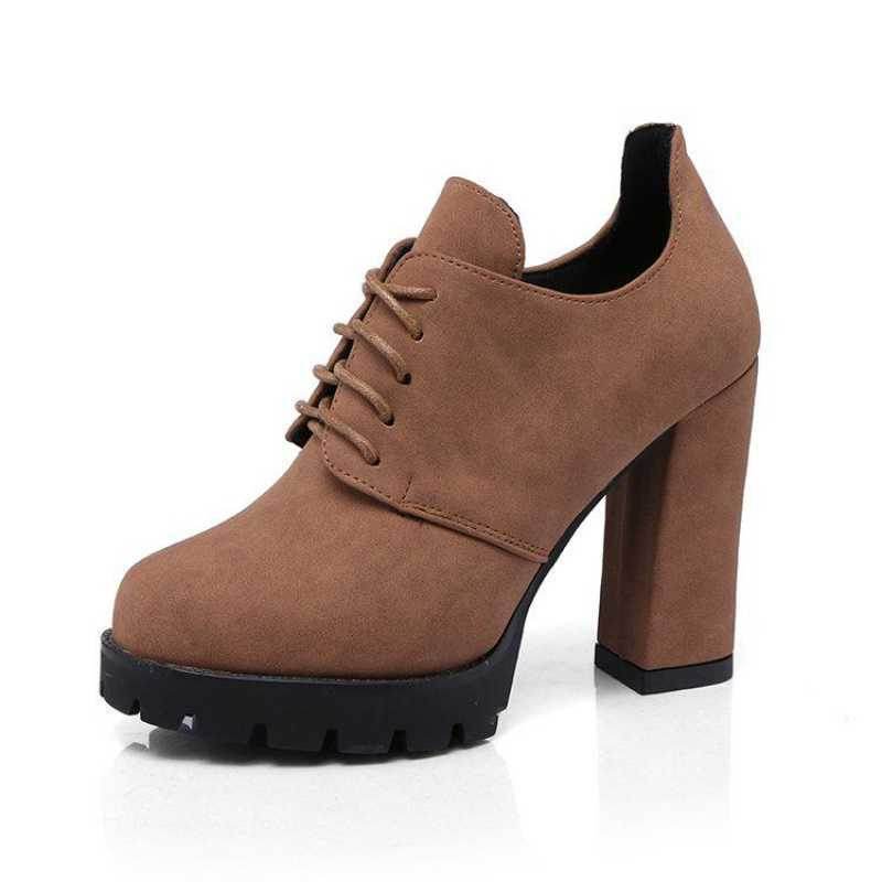 Women's Platform With Thick Heels And High Heels - Mubimart
