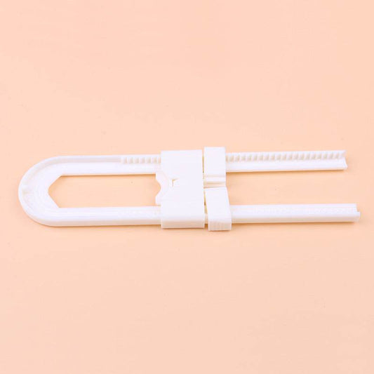 N Cross Border U Shaped Cabinet Door Lock Cabinet Lock Baby Safety Lock Child Safety Protection Baby Door Lock 001 - Mubimart