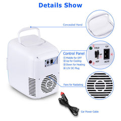 4L Car Refrigerator Mini Small Cooling And Warming Box Refrigeration Refrigeration Car - Mubimart -  