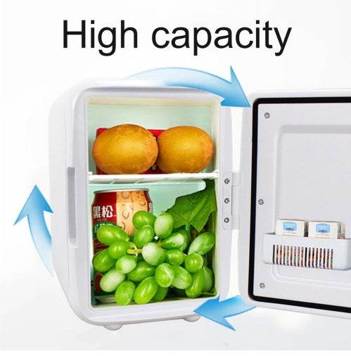 4L Car Refrigerator Mini Small Cooling And Warming Box Refrigeration Refrigeration Car - Mubimart