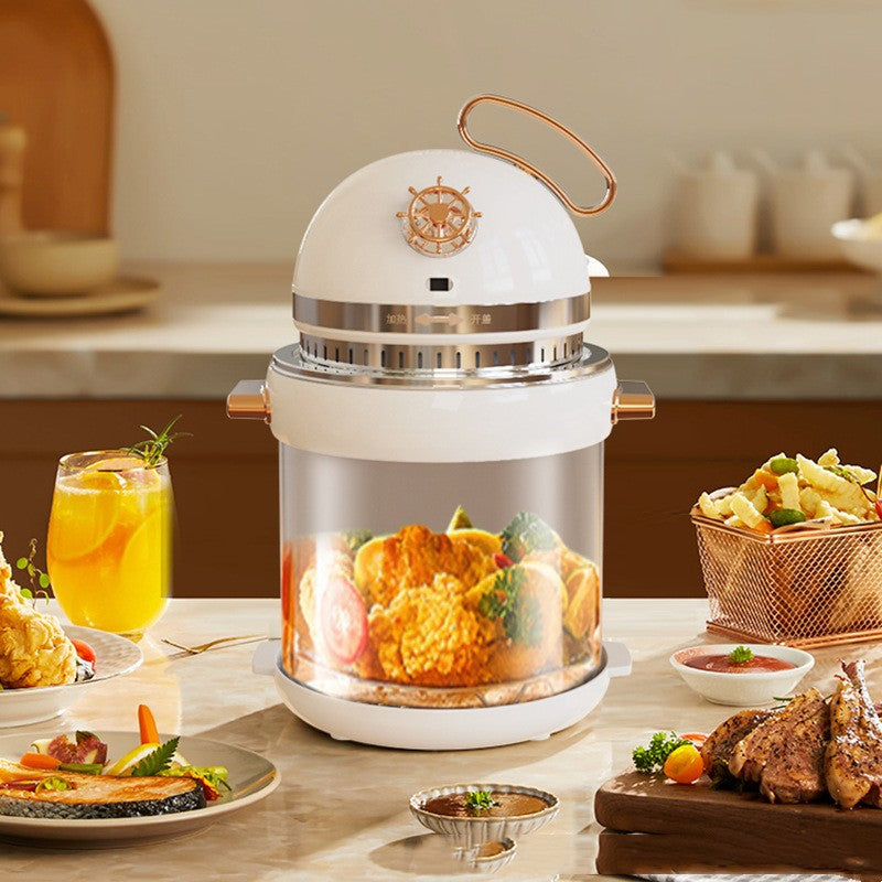 4L Transparent Visible Air Fryer - Mubimart - Air Fryer 