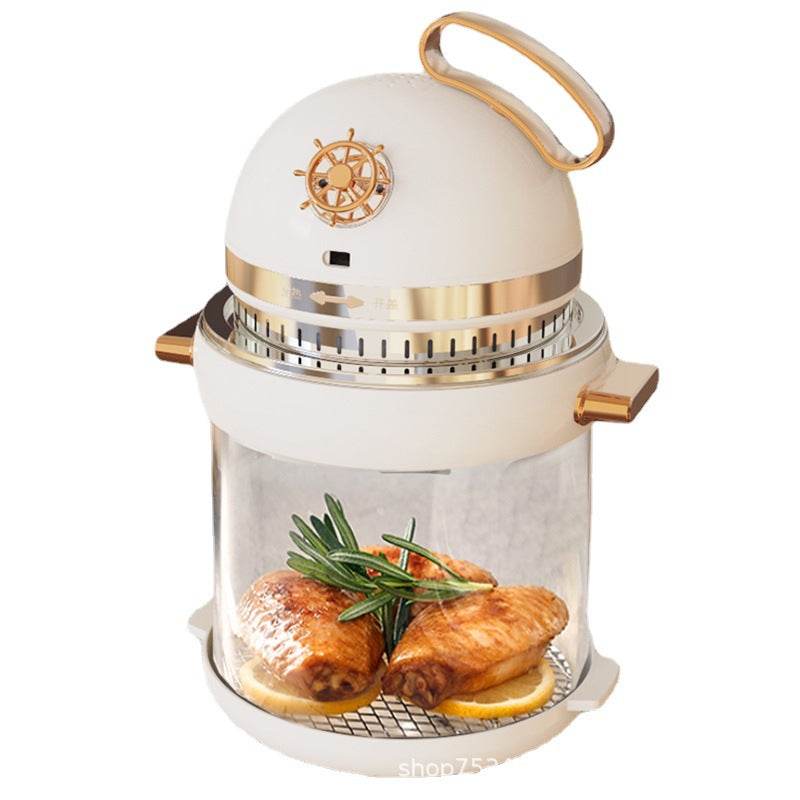 4L Transparent Visible Air Fryer - Mubimart