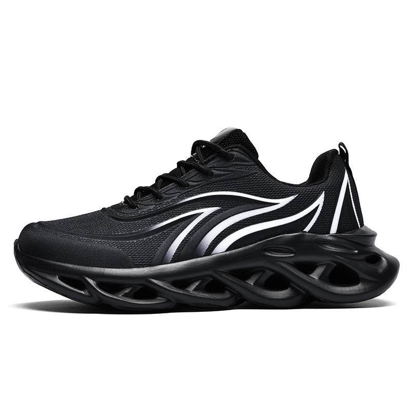 Mens Korean Style Trendy Sports Shoes Casual Running Shoes - Mubimart