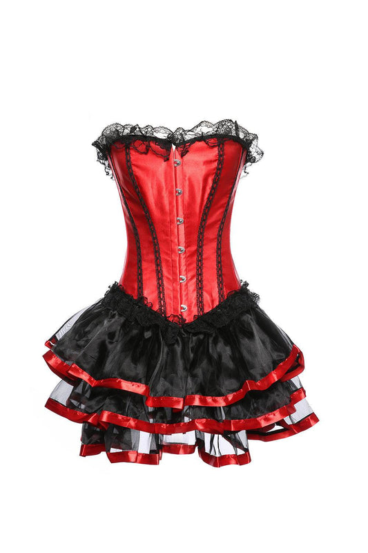 Court Corset Skirt Suit Corset - Mubimart