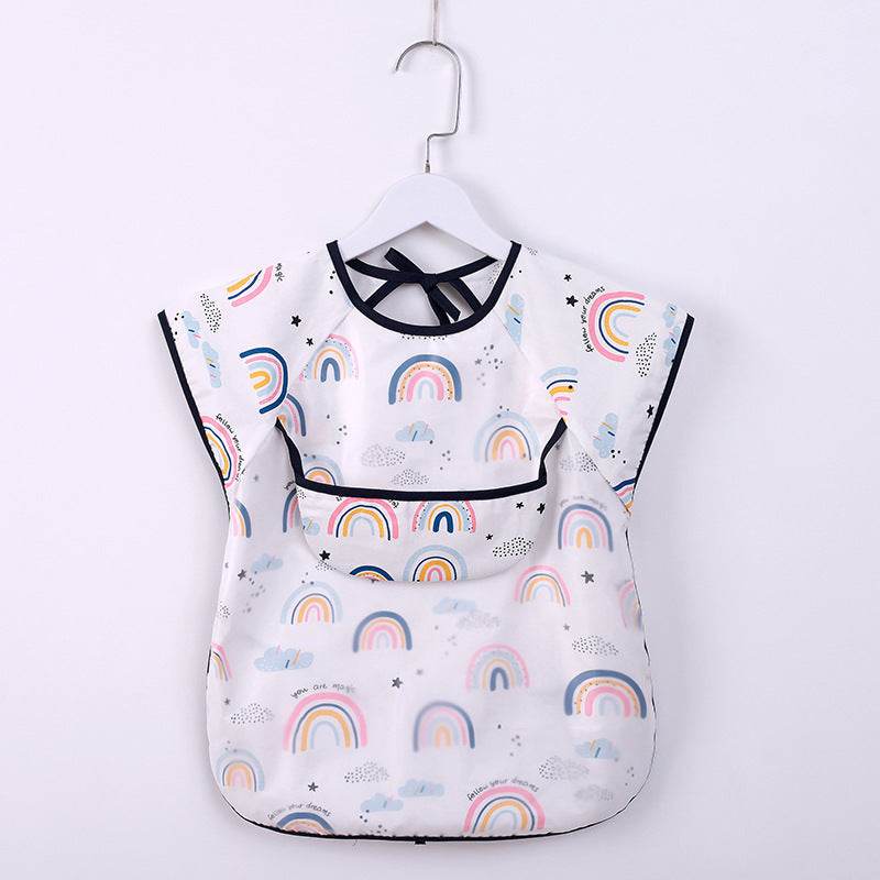 Baby Gown Sleeveless Thin Style Bib Waterproof And Dirty Bib - Mubimart