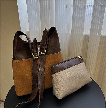 Retro Tote Bag Underarm Bag Women - Mubimart
