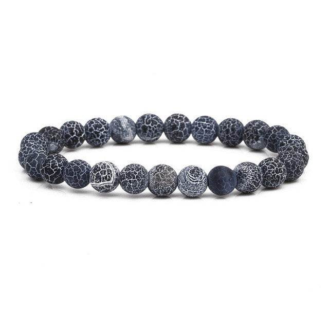 Natural Stone Beads Bracelet Men - Mubimart