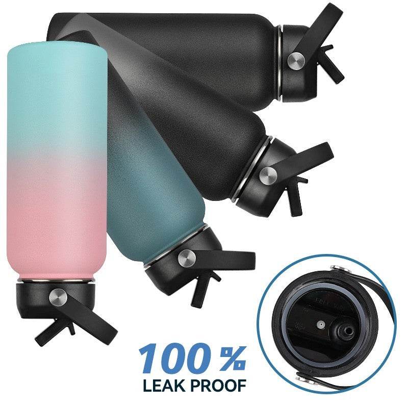 Vacuum Stainless Steel Large Capacity Water Bottle - Mubimart