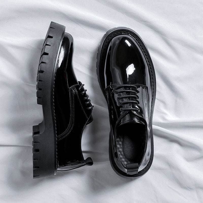 Men's Business Dress Leather Shoes - Mubimart