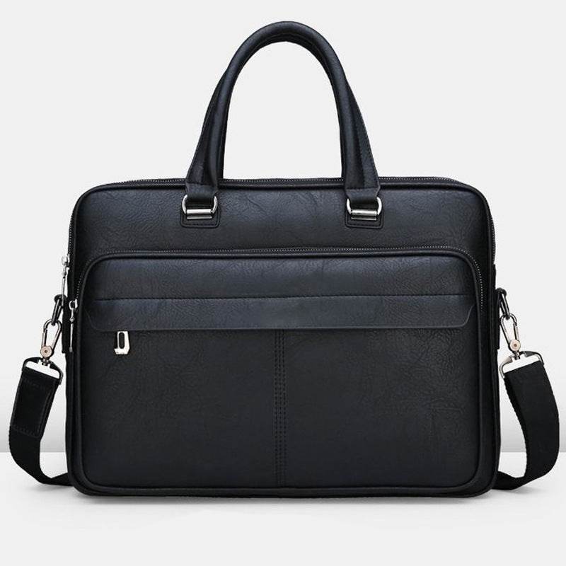 Men's Handbag Simple Business Briefcase - Mubimart