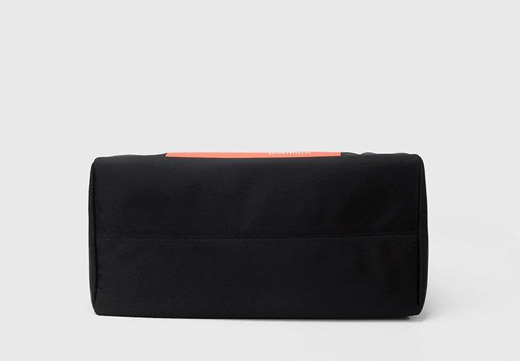 Large Capacity Waterproof Oxford Cloth With Leather Duffel Bag - Mubimart