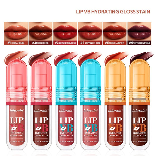 Lakerain Vitamin B Gloss Lip Lacquer Nourishing Hydrating And Moisturizing