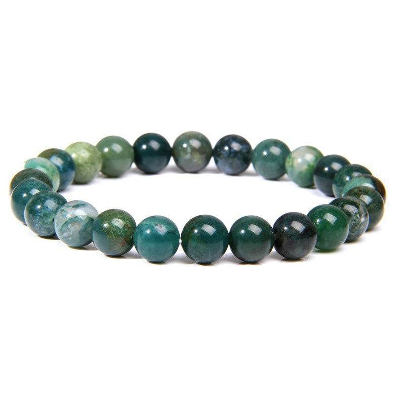 Natural Stone Beads Bracelet Men - Mubimart