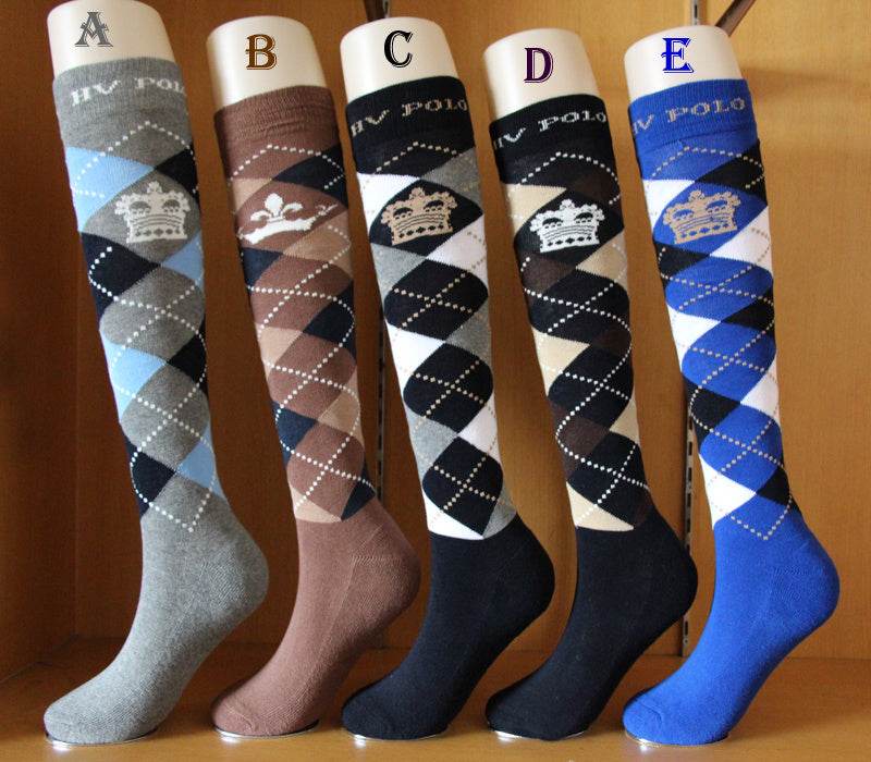 Boots Socks Imported HV Equestrian Polo Socks Boots Socks - Mubimart