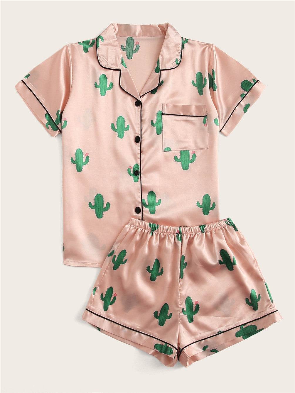 Household Clothing Pajama Set For Women - Mubimart