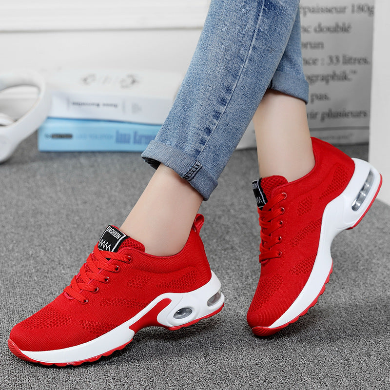 Dense Mesh Flyknit All-matching Comfortable Casual Women Sneaker