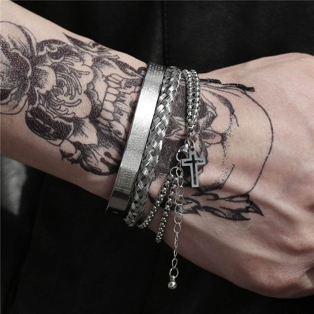 Party Mens Bangle Men For Bracelets Jewelry Male - Mubimart