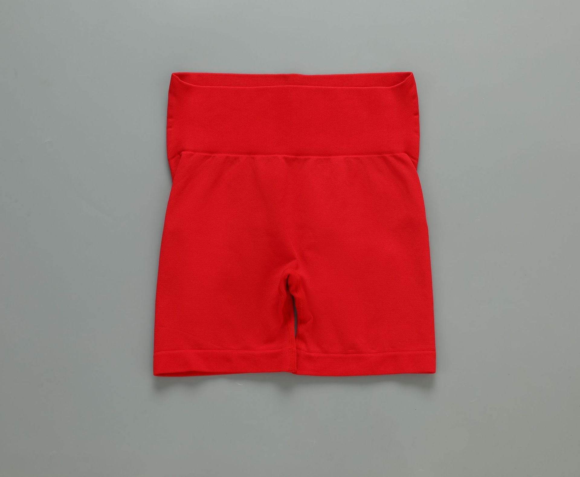 Women Sports Fitness Hip Lifting Shorts - Mubimart