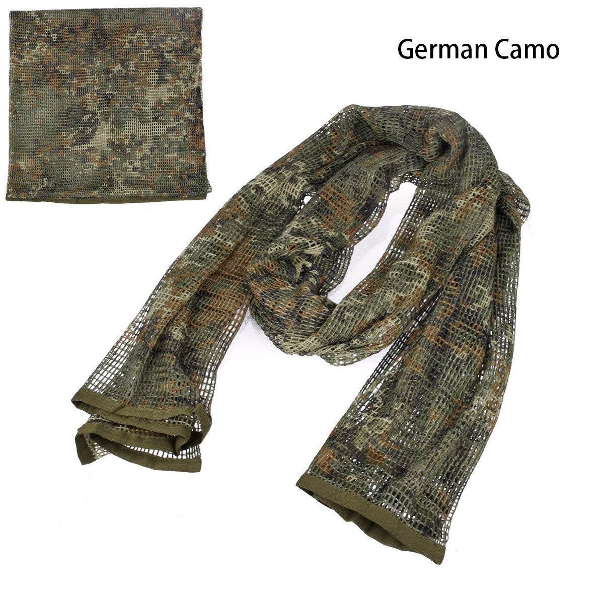 Breathable camouflage outdoor men's and women's scarves - Mubimart