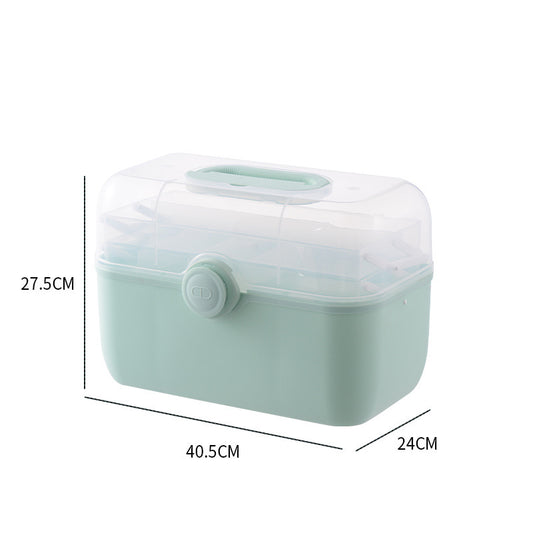 Home Medicine Cabinet Storage Box Large Family